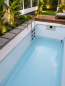 Preview: GFK-Pool/Fertigpool 5m × 2,4m ×1,6m vollisolier, inkl. Pumpe und Skimmer