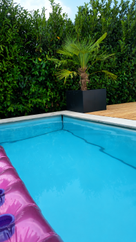 Preview: GFK-Pool/Fertigpool 5m × 2,4m ×1,6m vollisolier, inkl. Pumpe und Skimmer