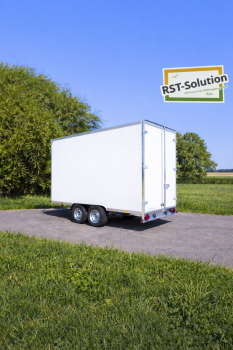 Kofferanhänger 3,5t / 6 Meter Koffer
