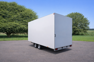 Messeanhänger, Promotionanhänger, mobiler Showroom