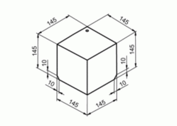 Eckenabdeckung 145mm