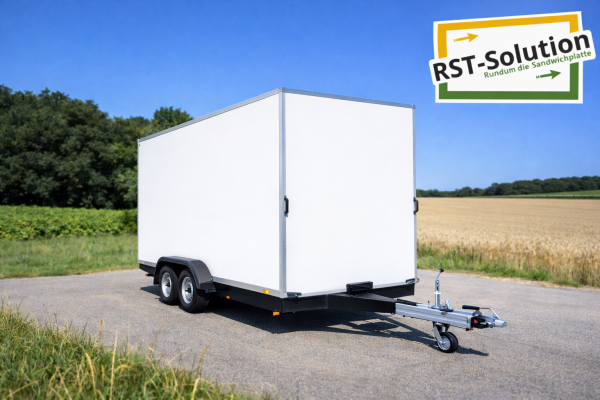 Kofferanhänger 3,5t / 6 Meter Koffer