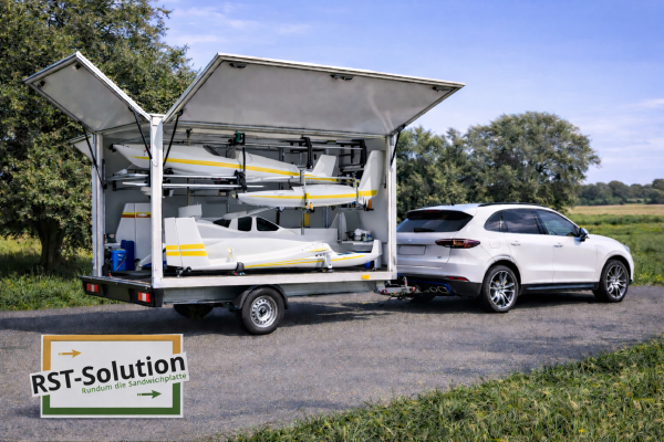 Modellflugzeuganhänger, Anhänger für Modellflugzeuge